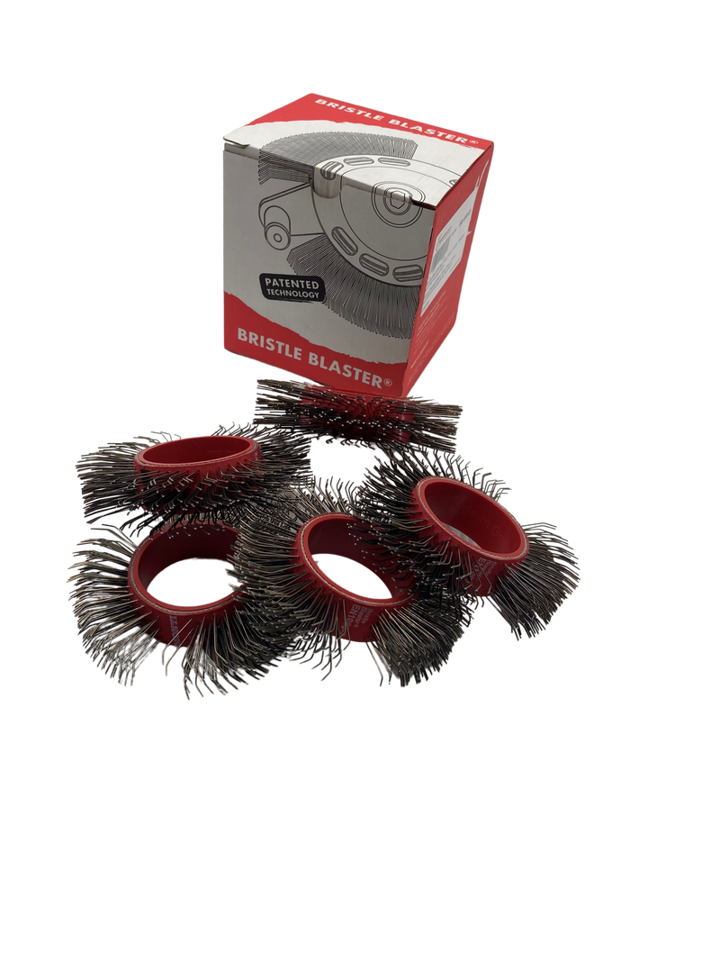 Bristle Blaster® Band, Stahl, rot, 23 mm