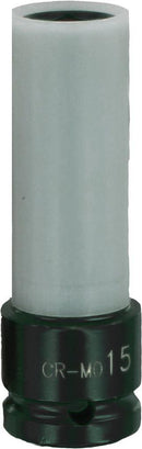 Stecknuss, ZN-S15 lang, ½",SW15,mit Schutzüberzug für Alu-Felgen