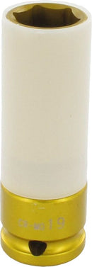 Stecknuss, ZN-S15 lang, ½",SW15,mit Schutzüberzug für Alu-Felgen